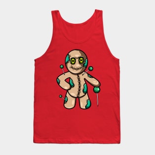 Voodoo Doll Blue Tank Top